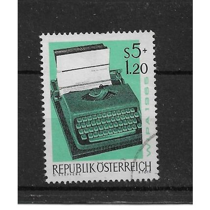 Austria.SG1452 5s + 1s 20 Typewriter.Fine Used.Aug22