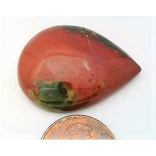 Bloodstone Jasper Freeform Gemstone Cabochon 59