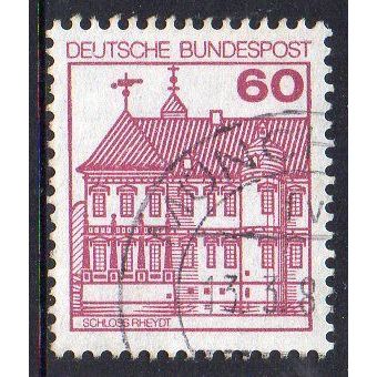 Germany 1979 Palaces and Castles - Rheydt Castle 60Pfg Used