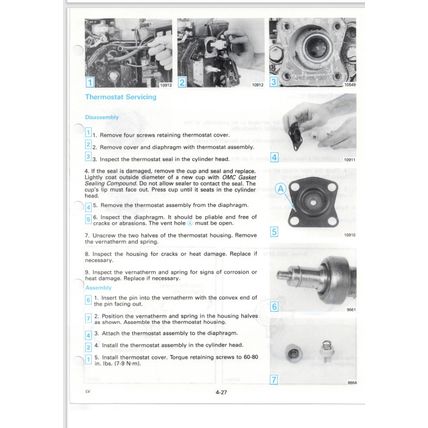 Johnson Evinrude 125C 130 200 225 250 90° LV Outboard Service Manual 1996 PDF