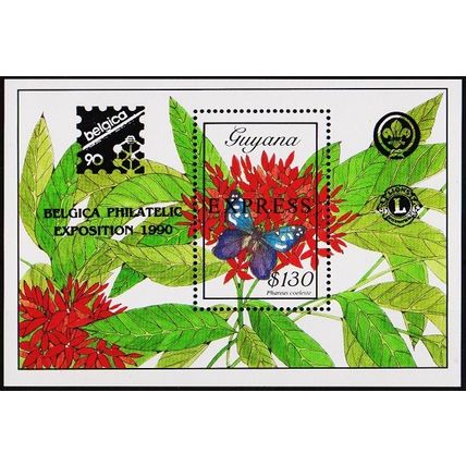 Guyana 1990 Miniature Sheet S.G.EMS29 Unmounted Mint