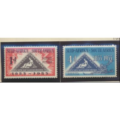 South Africa Stamps Scott #193 To 194, Mint Never Hinged