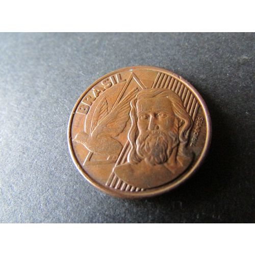 2006 BRASIL FIVE CENTAVOS FREE POST. AAM