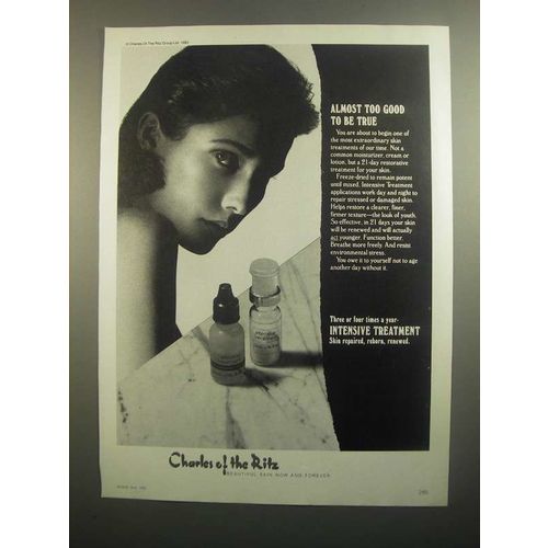 1984 Charles of the Ritz Intensive Treatment Ad