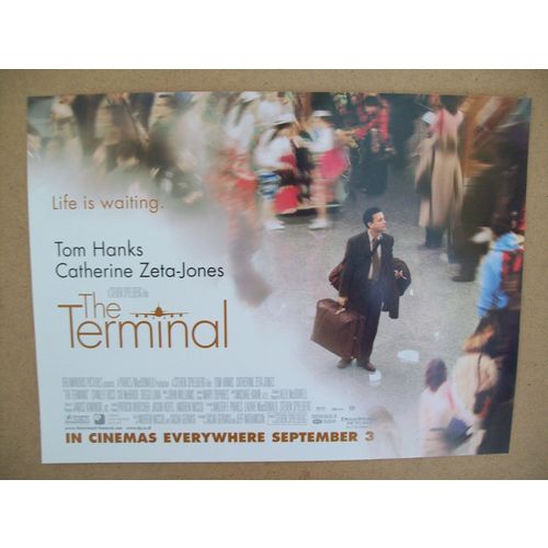 THE TERMINAL Tom Hanks, Catherine Zeta-Jones Mini Poster