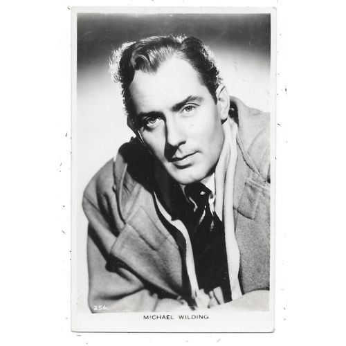 SUPERB REAL PHOTOGRAPHIC POSTCARD OF FILM STAR MICHAEL WILDING (918)