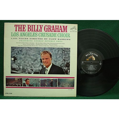 Billy Graham Los Angeles Crusade Choir/Shea - Self-Titled - LPM 2788 - EX-
