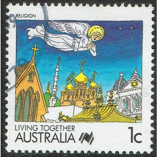 Australia 1988 Living Together 1c Multicoloured SG1111 FU