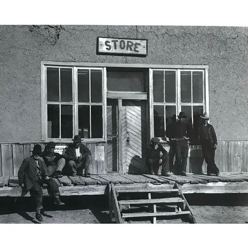 Eliot Porter Photo Store Ranchos de Taos NM 1940 Americana wall art orig workers