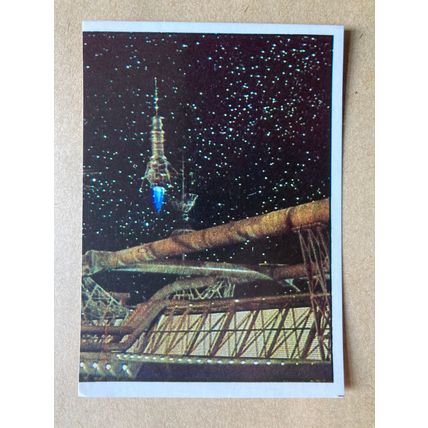 The Black Hole Sticker # 75 (A) unused 1980 Panini Disney Sci-fi