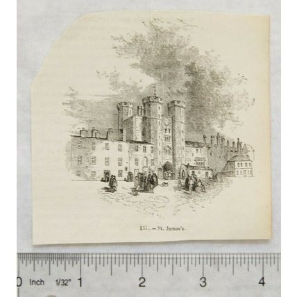 1860s engraving - St. James's