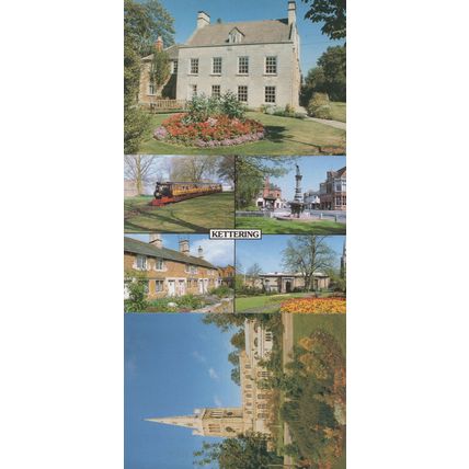 Kettering Lincolnshire Manor House Museum 3x Postcard s