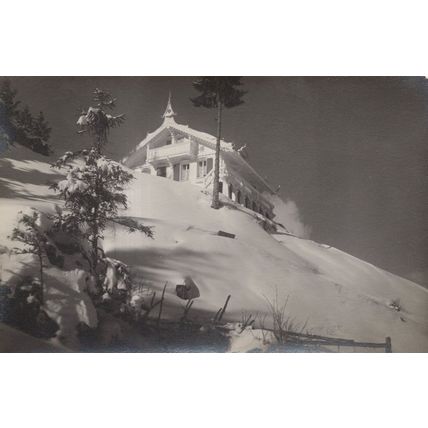 Villa Buhlschegg Adelboden Switzerland Antique Rare Postcard