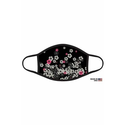 Adult Flower Print Protection Face Mask