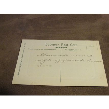 Early Postcard - Seaward, Baileys Bay - Bermuda