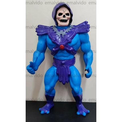 Panthor + Skeletor 15" Mexcian bootleg soft Plastic Figures bundle MotU Masters