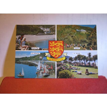 multiview, JERSEY unused postcard by A C Gallie Ltd. =