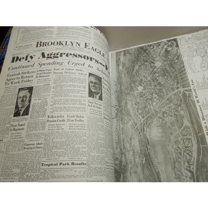 WW II in Brooklyn NY 1939-1945- Paperback Book by Historical Briefs, Inc.