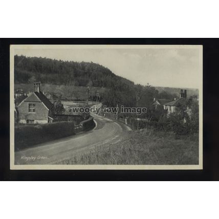 TQ3407 - Sussex - An early view of main road, Kingsley Green Village - postcard