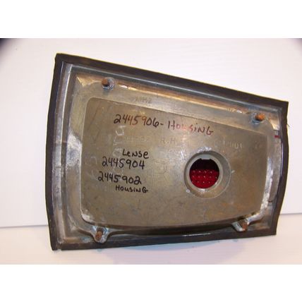 1965 DODGE POLARA RH TAILLIGHT OEM #2445902 2445904 2445906