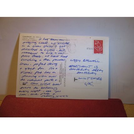 STATION DES 3 VALLEES, COURCHEVEL, SAVOIE, FRANCE used postcard 2009 pm =