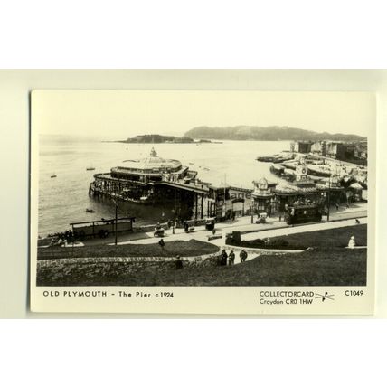 pp1374 - Plymouth - The Pier - c1924 - Pamlin postcard