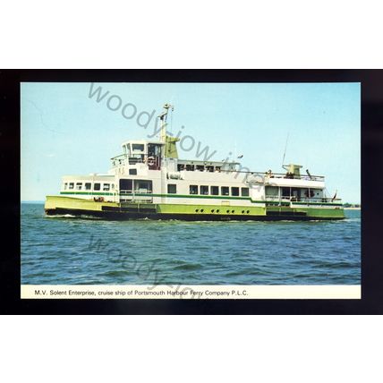 f2529 - Portsmouth Harbour Cruise Ferry - Solent Enterprise - postcard