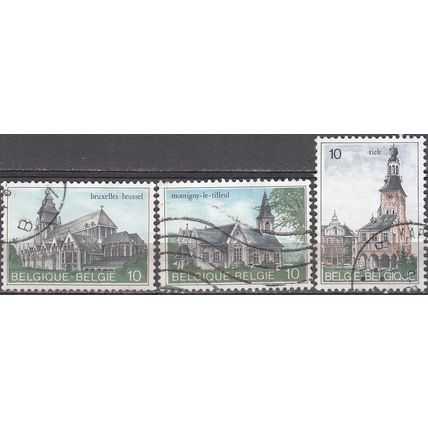 Belgique 1984 Michel 2190 - 2192 O Cote (2008) 1.05 € Tourisme Cachet rond