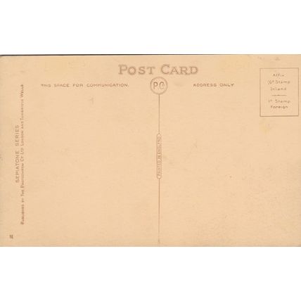 B748 MABLETHORPE - TRUSTHORPE CHURCH PRINTED POSTCARD