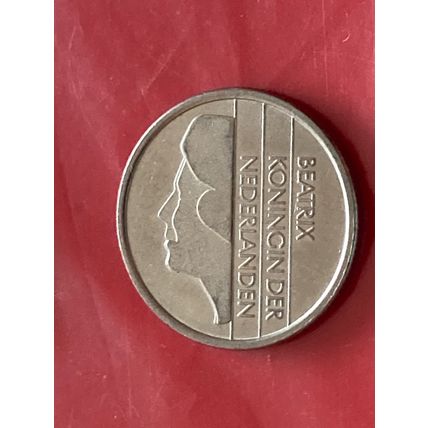 Umlaufmünze Niederlande 25 Cent 1998