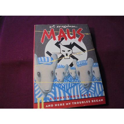MAUS II, A Survivor's Tale: And Here My Troubles Began * Softcover * 1991! $17.0