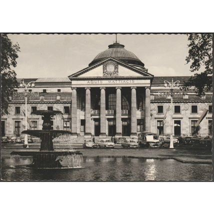 Kurgarten, Wiesbaden, c.1950s - Foto-AK