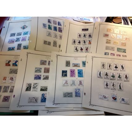 ICOLLECTZONE BOX LOTS & COLLECTIION Spain Scott Album (LG022)