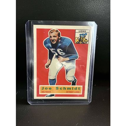 Joe Schmidt #44 | 1994 Topps Archives 1956 Reprint Football Trading Card