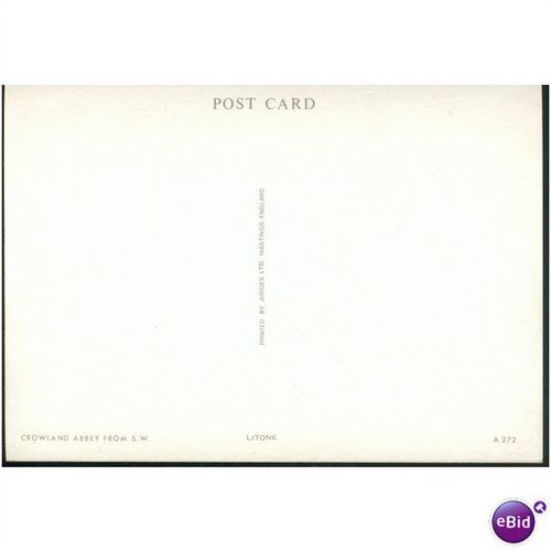 GB Postcard - Crowland Abbey, Lincolnshire