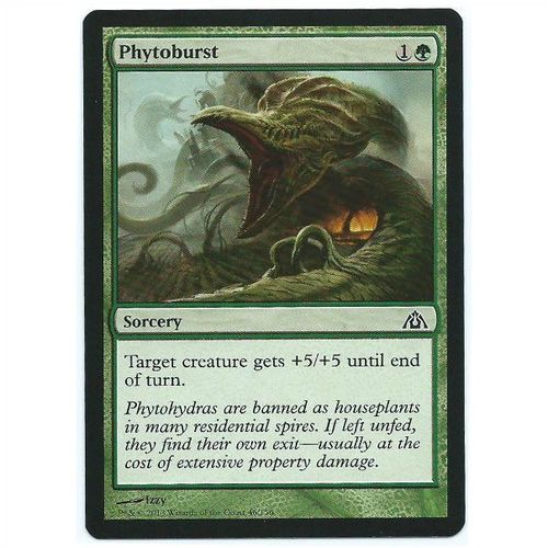 Magic the Gathering - Dragon's Maze - #46/156 - Phytoburst