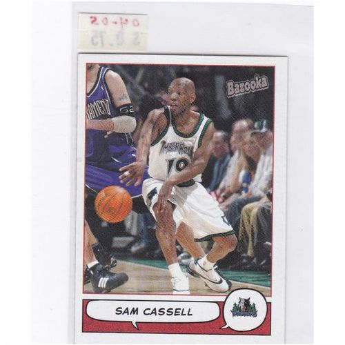 2004-05 Bazooka Basketball Sam Cassell-Mini