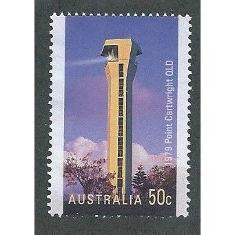 AUS 2006 50c 'LIGHTHOUSES' FINE USED (EBID34-482)