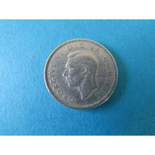 1948 GEORGE VI SCOTTISH SHIELD ONE SHILLING FREE POST. Y
