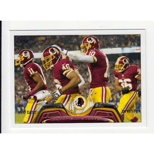 2013 Topps Football Washington Redskins team set -15 cards- Factory Set Fresh!