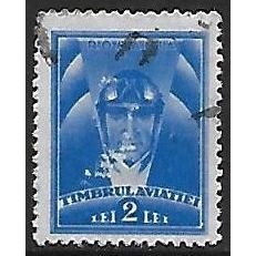Zm Mi 17 (ʘ): 2 L. bright blue Postal Tax: Aviation Fund, comb perf. 14¼:13¾