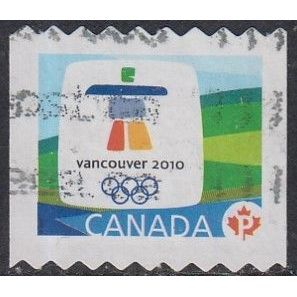 CANADA, 2009 'P' Winter Olympics, SG 2590 (Scott #2307A), used