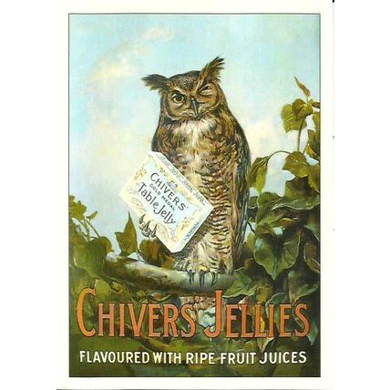 Advertising CHIVERS JELLIES Postcard (Opie 01AN04)