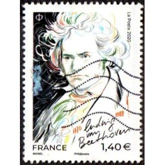 France 2020 1.40e Value. Ludvig Von Beethoven. Fine Used .