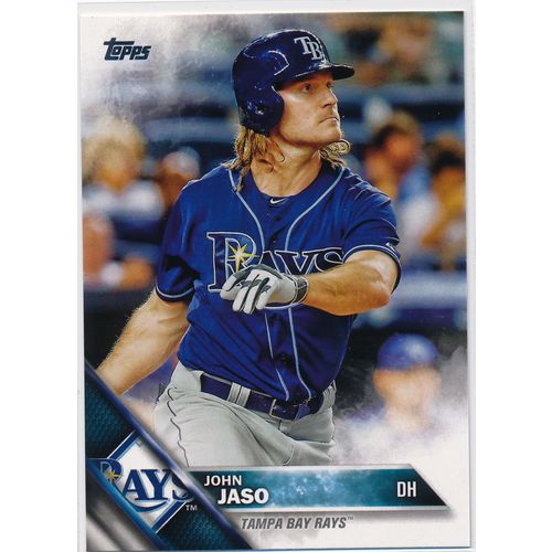 2016 Topps Baseball 192 John Jaso Tampa Bay Rays