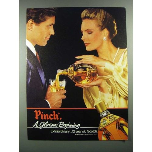 1984 Haig Pinch Scotch Ad - A Glorious Beginning