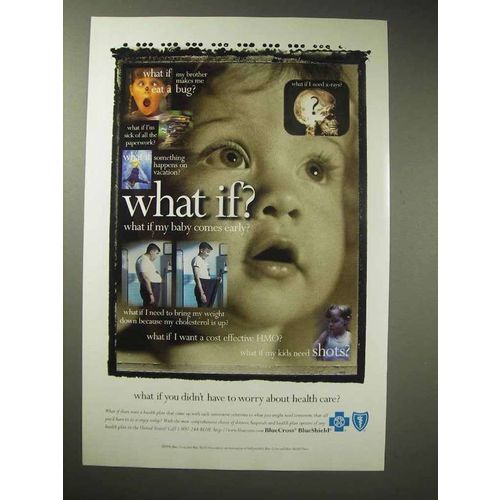1996 BlueCross BlueShield Insurance Ad