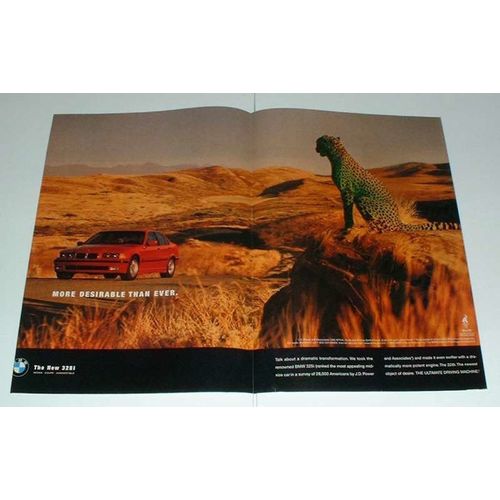 1996 BMW 328i Car Ad - More Desirable than Ever