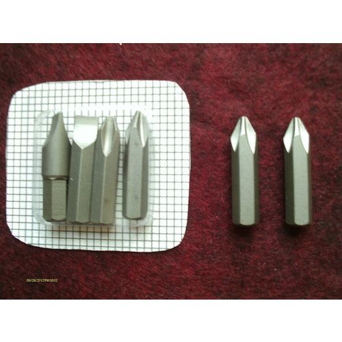 6 Piece 3/8" Impact Driver BIit Set 2 Slot & 2 PH + 2 Extra Small PH Bits New