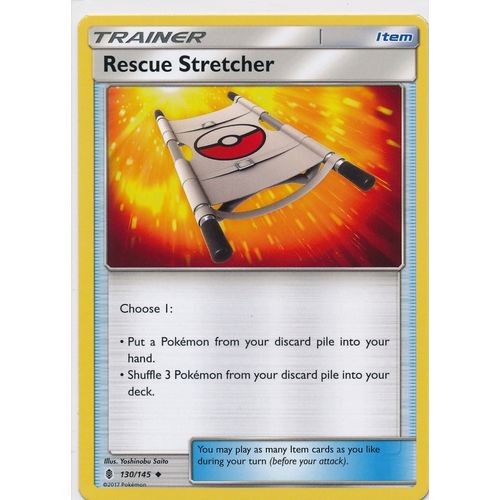 Pokemon Sun & Moon Guardians Rising 130/145 Rescue Stretcher